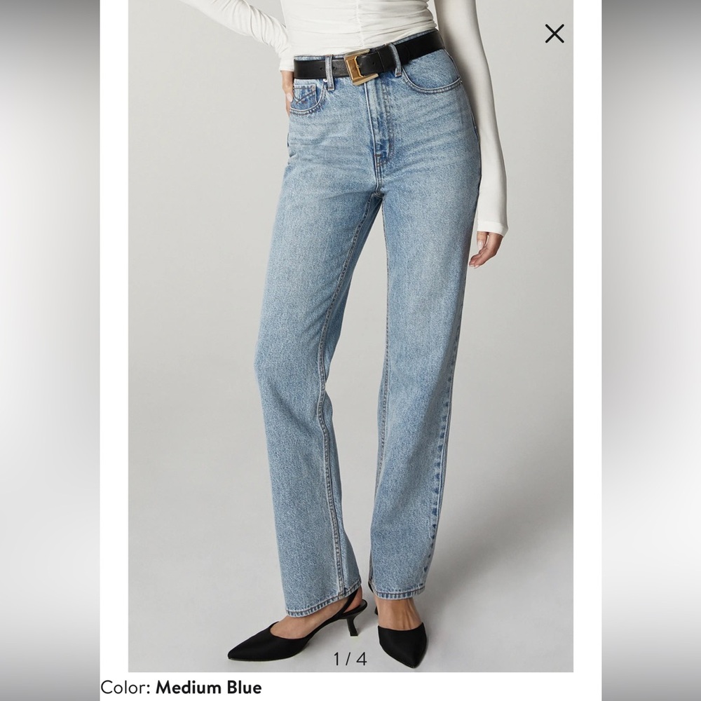 Unpublished Rae Nostalgia Straight Leg Jeans 27